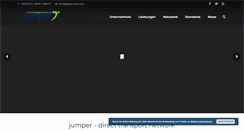 Desktop Screenshot of getjumper.com